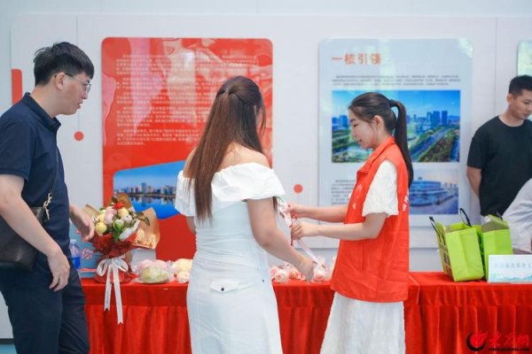 财富配资 青岛西海岸新区开展“我们的节日·七夕”新时代文明实践主题活动