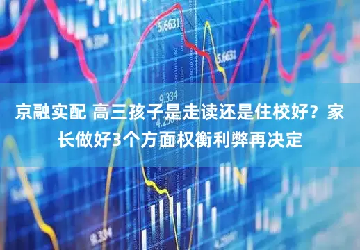 京融实配 高三孩子是走读还是住校好？家长做好3个方面权衡利弊再决定